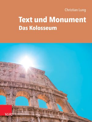 cover image of Text und Monument